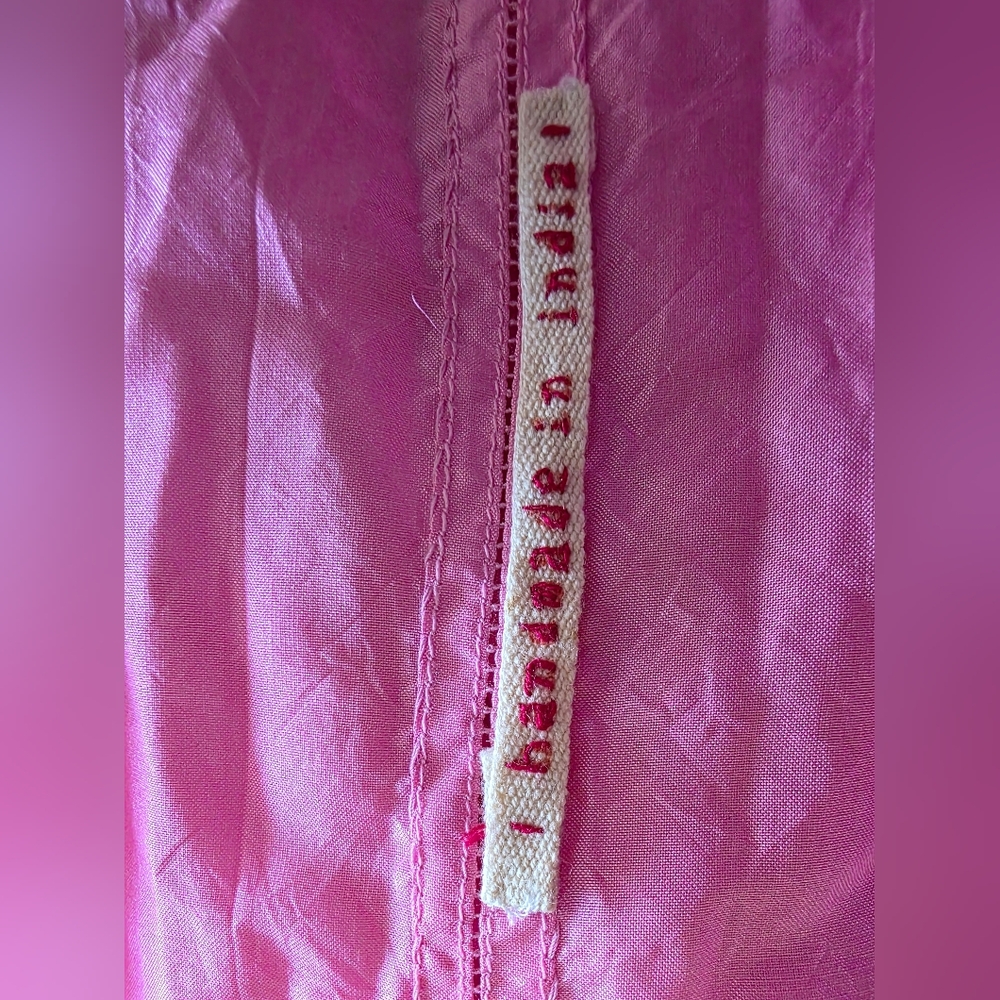 NWT Hot Pink Silk Dress - Picture 13 of 15